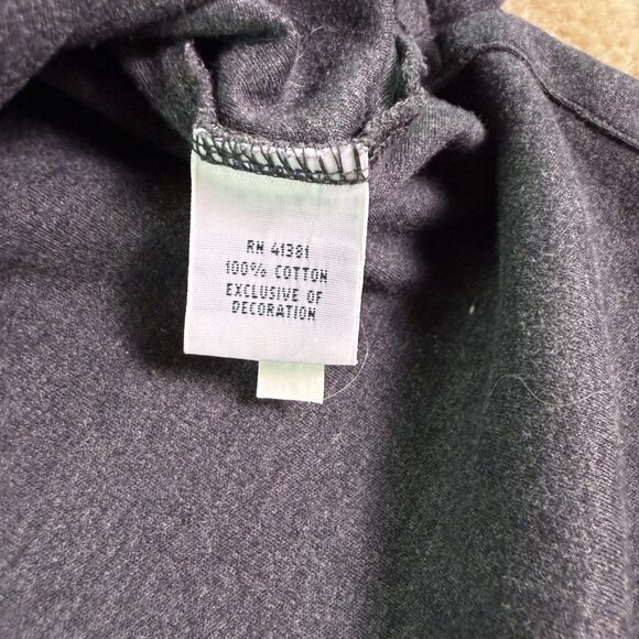 Polo Ralph Lauren Polo Shirt Mens Size Large Gray Pima Soft Touch Cotton F013 - Picture 5 of 10